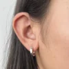 BRINCO ARGOLA ORGÂNICA - Imagem 2