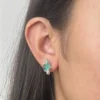 BRINCO PEDRA AQUA - Imagem 2