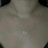 COLAR CORAÇÃO E PATINHA - Imagem 2