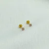 BRINCO CORAÇÃO ZIRCONIA 3MM