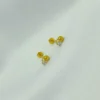 BRINCO BOLA COM PEDRA 2.5MM