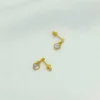 BRINCO PINGO CORAÇÃO 4MM