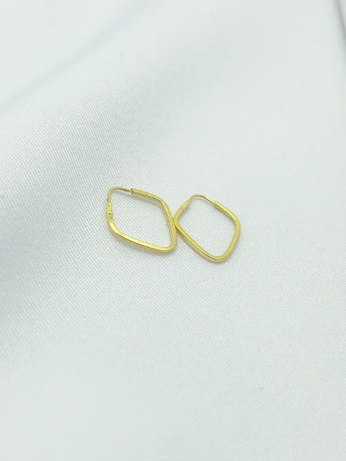 BRINCO ARGOLA LOSANGO 10 mm
