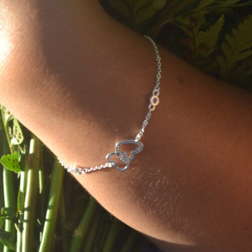 Pulseira Cartier 2 Corações