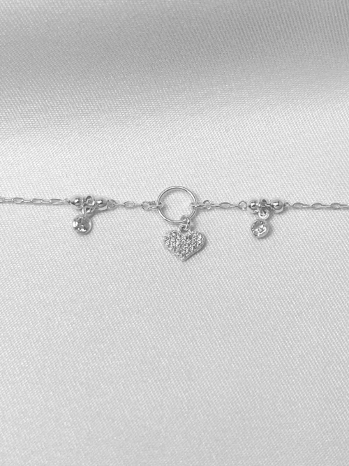 Pulseira Cartier Pingente Coração - Imagem 3