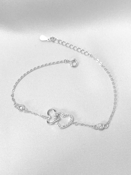 Pulseira Cartier 2 Corações - Image 2