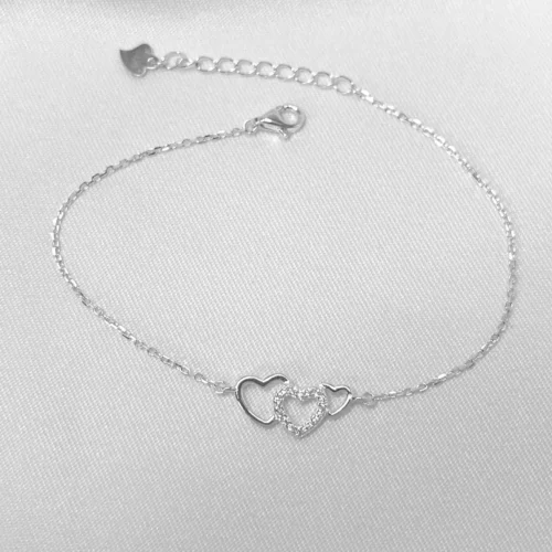 Pulseira Cartier 3 Corações