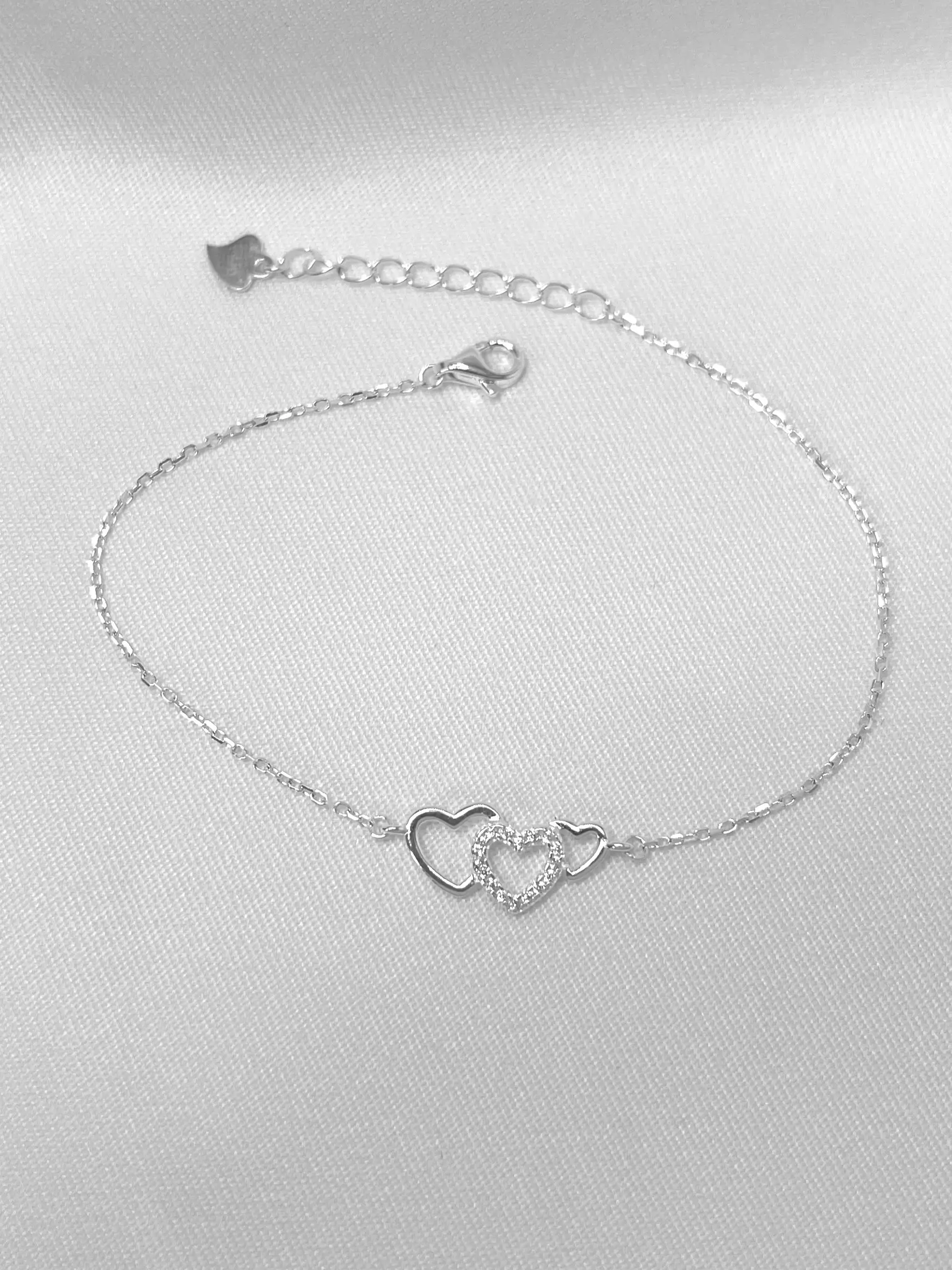 Pulseira Cartier 3 Corações