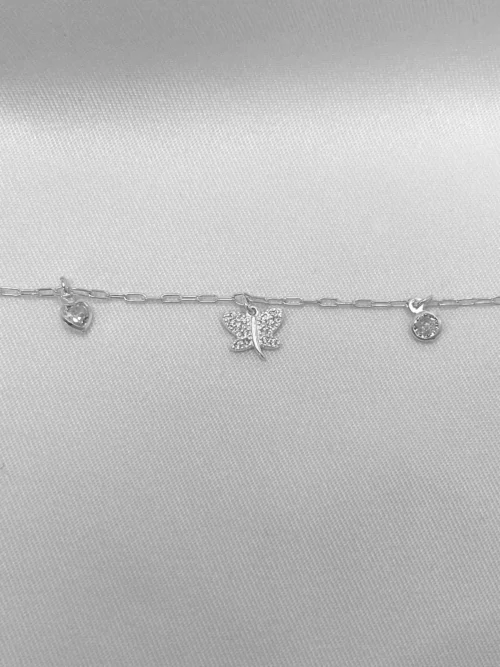 Pulseira Cartier Borboleta e Pingentes - Image 2
